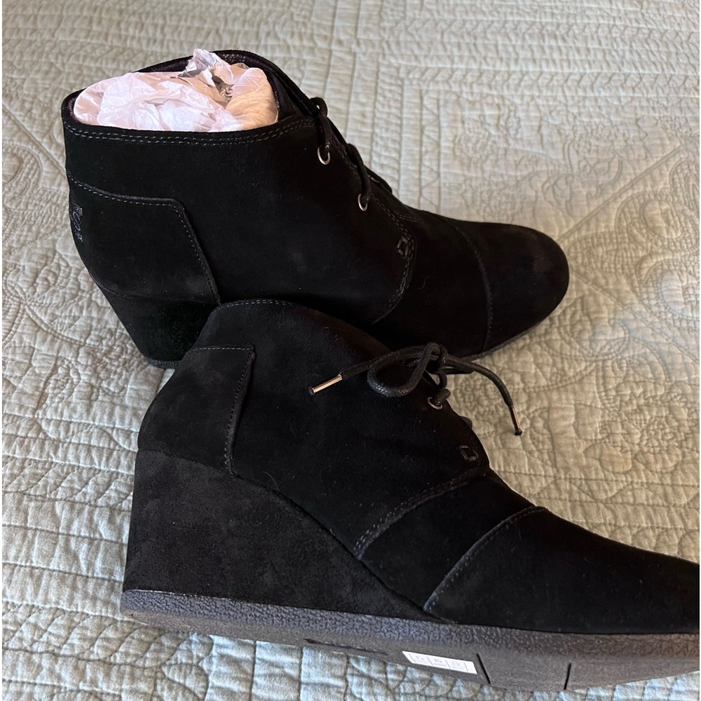 BOBS Wedge black shoes